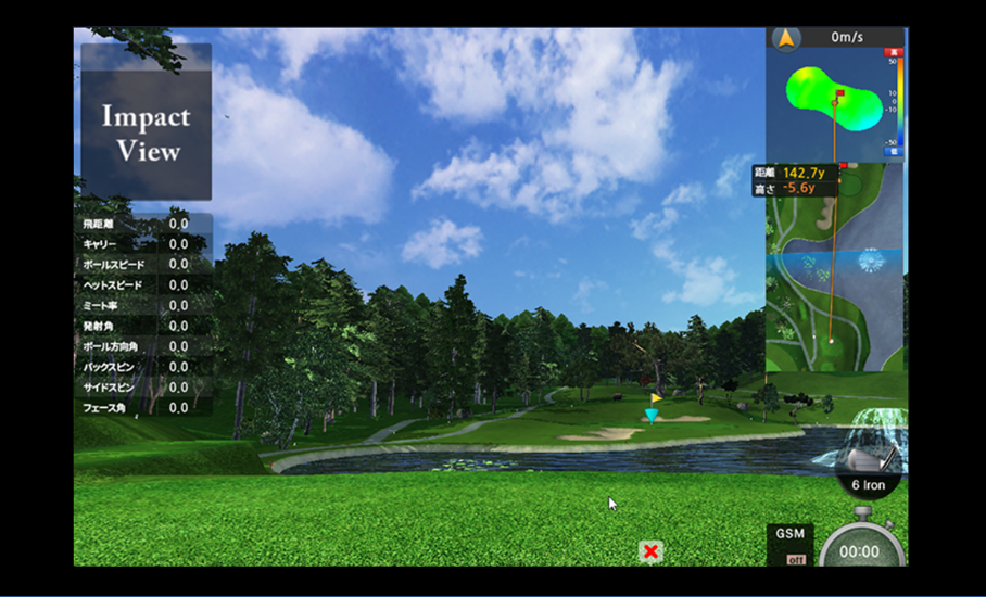 コーストレーニング画面